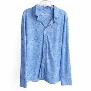 Robert Graham Paisley Button-Down Shirt UV Protection XXL